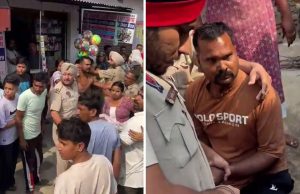 आराेपी काे गिरफ्तार करने आई पुलिस पर हुआ हमला…पुलिसकर्मी की फाड़ी वर्दी और हुई हाथापाई