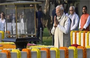 PM मोदी ने महात्मा गांधी और लाल बहादुर शास्त्री की जयंती पर उन्हें श्रद्धांजलि अर्पित की