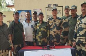 BSF को मिली सफलता: Punjab सीमा पर 05 ड्रोन, 01 पिस्तौल और 03 पैकेट हेरोइन बरामद