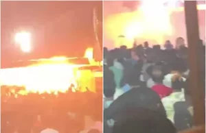 Kerala Temple Accident: मंदिर में आतिशबाजी के दौरान बड़ा हादसा