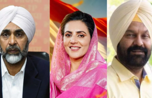 Gidderbaha से Raja Warring की पत्नी अमृता मैदान में, Dimpy Dhillon और Manpreet Badal के साथ बड़ा मुकाबला
