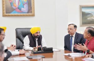 CM Mann ने VSSL के उपाध्यक्ष और प्रबंध निदेशक सचित जैन से की मुलाकात