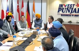 Punjab के उद्योग मंत्री सौंद की राज्य के Industrialists से बैठक