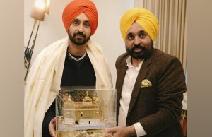 CM Mann से मिलने पहुंचे Diljit Dosanjh, देखें कैसे हुआ शानदार स्वागत