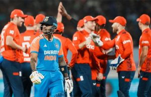 IND vs ENG 3rd T20I: चक्रवर्ती की मेहनत पर फिरा पानी, तीसरे टी20 मैच में इंग्लैंड ने भारत को 26 रन से हराया