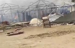 महाकुंभ में फिर मचा हाहाकार, सेक्टर-22 में लगी भीषण आग… कई पंडाल जलकर हुए खाक