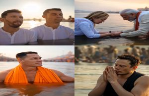 Narendra Modi, जॉर्जिया मेलोनी, मेसी, रोनाल्डो, एलन मस्क, John Cena जैसी तमाम हस्तियों ने लगाई त्रिवेणी संगम में डुबकी