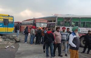 पंजाब में सरकारी बसों का चक्का जाम, यात्री हुए परेशान