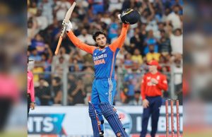 Abhishek Sharma T20 अंतरराष्ट्रीय में सबसे तेज शतक लगाने वाले तीसरे बल्लेबाज बने