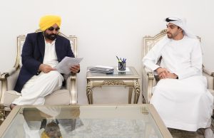 UAE राजदूत ने CM मान से की मुलाकात, व्यापार, वाणिज्य और हवाई संपर्क पर हुई चर्चा