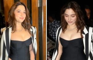 Tamannaah Bhatia ने राशा थडानी के जन्मदिन पर ब्लैक बॉडीकॉन ड्रेस पहनकर ग्लैमर का लगाया तड़का