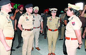 शुक्रवार देर रात नाइट डोमिनेशन पर जालंधर पहुंचे DGP गौरव यादव