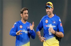 M S Dhoni के संन्यास को लेकर फ्लेमिंग ने प्रेस कांफ्रेंस में कही कुछ बातें