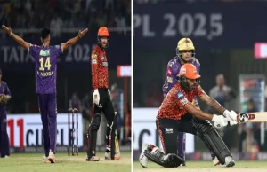 IPL2025: लगातार तीसरा मैच हारी हैदराबाद, KKR ने 80 रन से दी मात