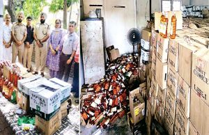 Khanna Police को मिली बड़ी सफ़लता, 1262 पेटी अवैध शराब सहित ड्राइवर गिरफ्तार, ठेकेदार खिलाफ भी केस दर्ज