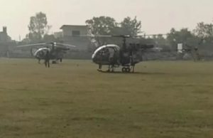 तरनतारन जिले में भारतीय सेना के 2 हेलीकॉप्टरों की इमरजेंसी लैंडिंग… बड़ी संख्या में पहुंचे ग्रामीण