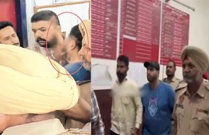 Ludhiana: जूता कारोबारी Prinkal को कोर्ट रूम के बाहर पुलिस कस्टडी में Advocate ने जड़ा थप्पड़