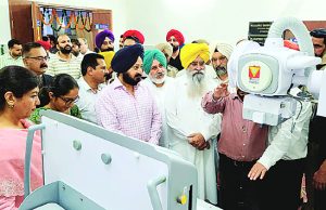 गुरमीत खुड्डियां ने वैटर्नरी पॉलीक्लीनिक में 56 लाख रुपए की X-Ray मशीन का उद्घाटन किया