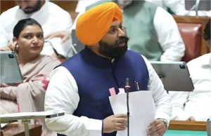 बाढ़ के मुद्दे पर विधानसभा में हंगामा, Harjot Bains ने कांग्रेस और भाजपा पर साधा निशाना