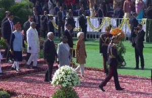 राष्ट्रगान के साथ खत्म हुई गणतंत्र दिवस की परेड, मेहमानों के साथ कर्तव्य पथ से रवाना हुई राष्ट्रपति द्रौपदी मुर्मु