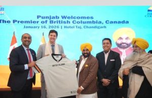 Punjab के CM भगवंत सिंह मान ने ब्रिटिश कोलंबिया के साथ मज़बूत व्यापारिक संबंधों की वकालत की