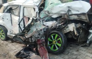Hoshiarpur: बस और कार की जोरदार टक्कर, 4 लोगों की मौत, 1 घायल