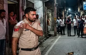 Ludhiana में युवक ने पुलिस पर किया हमला:ASI की वर्दी फाड़ी, कॉन्स्टेबल के गले पर कांच मारा; आरोपी फरार