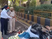 जालंधर में बस-बाइक में टक्कर, एक व्यक्ति की मौत:चुनमुन मॉल के पास हुआ हादसा, ड्राइवर फरार; पुलिस और रोडवेज अधिकारी मौके पर पहुंचे