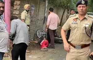 Jalandhar’ में डबल मर्डर के आरोपी का एनकाउंटर:टांग में गोली लगी तो जमीन पर गिरा, खून देख दर्द से तड़पने लगा गुल्लू