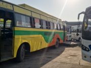 Jalandhar Company की बस फगवाड़ा से चोरी:स्टैंड के अंदर से ले गया चोर, नंगे पैर पीछे दौड़ा ड्राइवर; CCTV खंगाल रही पुलिस