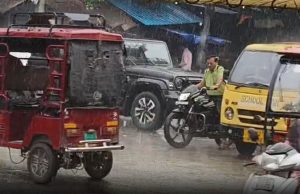 Jalandhar: सावन के पहले सोमवार महानगर में हुई तेज बारिश, उमस भरी गर्मी से मिली राहत