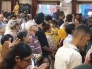 Janmashtami पर दुर्ग्याणा तीर्थ में उमड़ी भीड़:फूल-लाइटों से सजा मंदिर, दूर-दराज से दर्शन को पहुंचे श्रद्धालु, छोटे बच्चे बने कान्हा