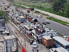 Ludhiana में बाजार बंद कराने पहुंचे प्रदर्शनकारी:Jalandhar Bypass Chowk पर दिल्ली-अमृतसर नेशनल हाईवे जा