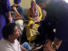 Jalandhar में निहंगों ने पंडित को थप्पड़ मारे:लुधियाना के परिवार की बहू भगाने का आरोप, ढूंढने के लिए ₹7 लाख ठगे